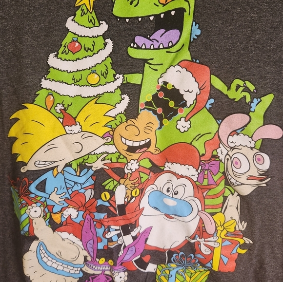 Mike & Morty Holiday Unisex Tshirt Large - Picture 2 of 5